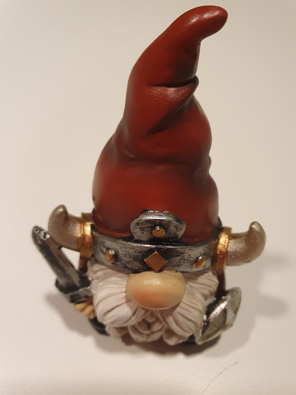 Viking w/ red hat, sword