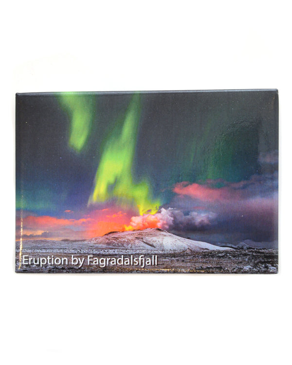 Photo Magnet, Eruption by Fagradalsfjall