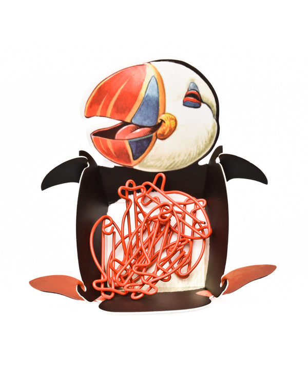 Magnetic Clips Holder, Puffin