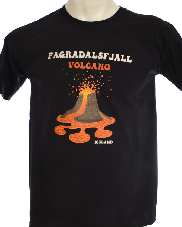 Adult T-shirt, Fagradalsfjall Eruption