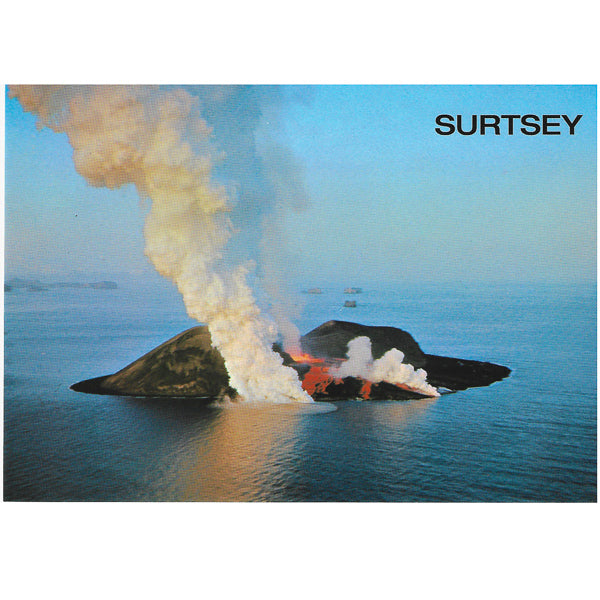 Postcard, Surtsey eruption 1963 III