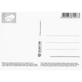 Postcard, Puffins on cliff