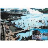 Postcard, New Blue Lagoon, 2 views