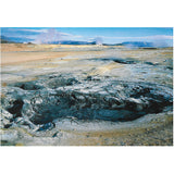 Postcard, Geothermal area by Námafjall, Mývatn