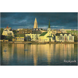 Postcard, Reykajvík pond
