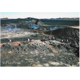 Postcard, Leirhnjúkur in north Iceland