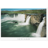 Postcard large, Goðafoss