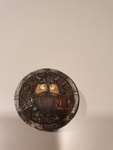 Viking jewelry box round