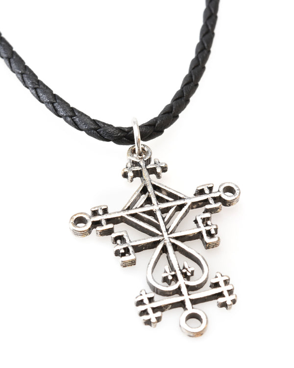 Necklace, Leather, Love Symbol