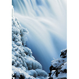 Postcard, Gullfoss in winter