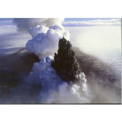 Postcard, Eruption in Vatnajökull glacier 1996