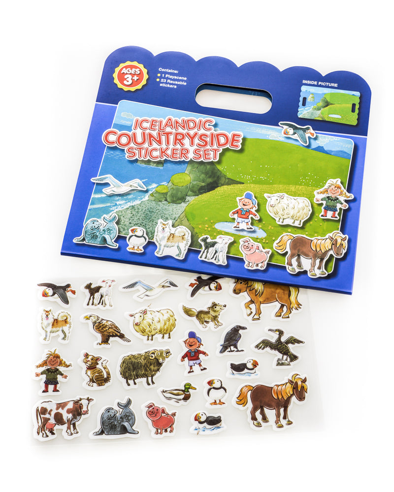 Icelandic Countryside Sticker Set