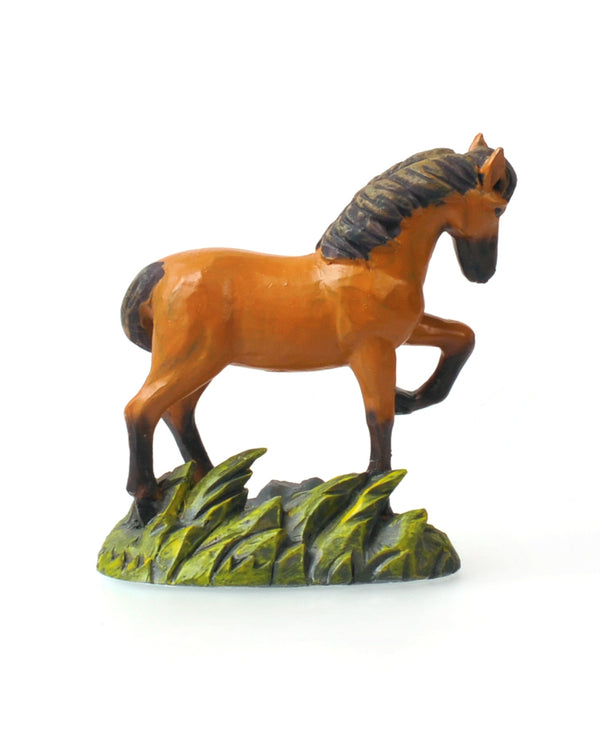 Resin figurine, Brown Horse