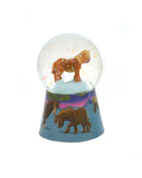 Snowglobe, mini, Northern Lights, Horse