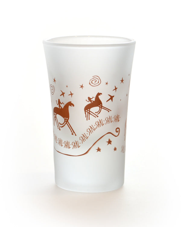 Frosted shot glass, Odin's Horse