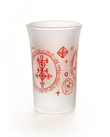 Frosted shot glass, Love Charm