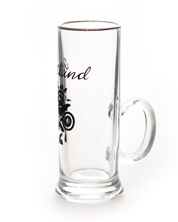 Tall shot glass, Black Viking