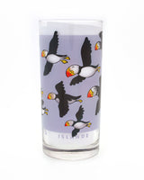 Milk Glass, Puffins