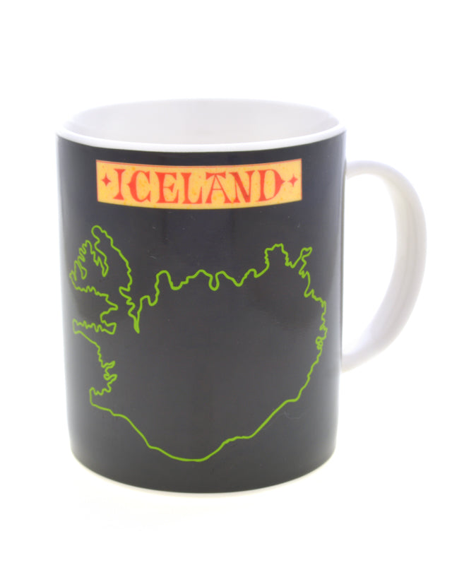 Magic Mug, Iceland Map