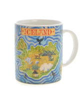 Magic Mug, Iceland Map