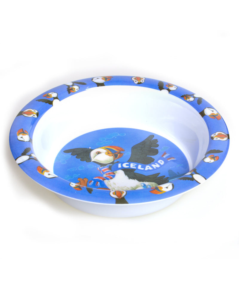 Bowl, Puffins