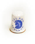 Porcelain Thimble, Icelandic Horse