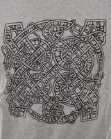 T-shirt, Runic Design, light grey