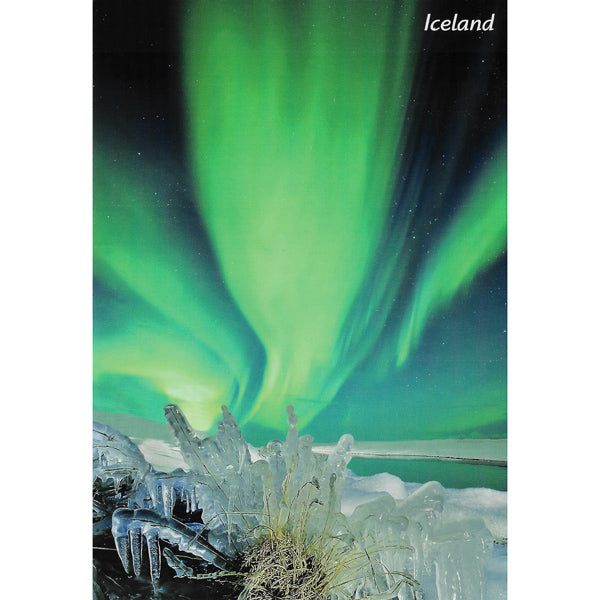 Postcard, Northern lights - Aurora Borealis