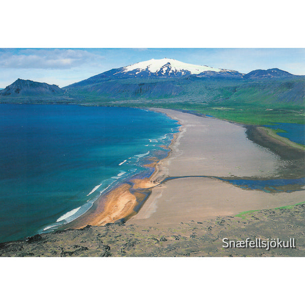 Postcard, Snæfellsjökull glacier II