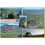 Postcard, Snæfellsnes multiview