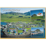 Postcard, Grundarfjörður multiview