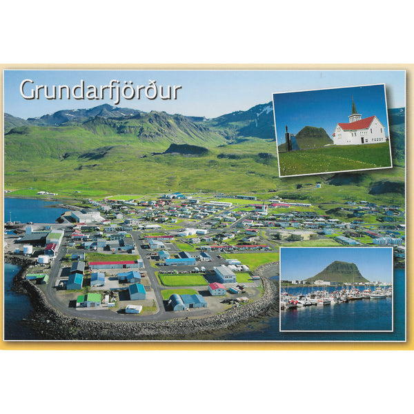Postcard, Grundarfjörður multiview