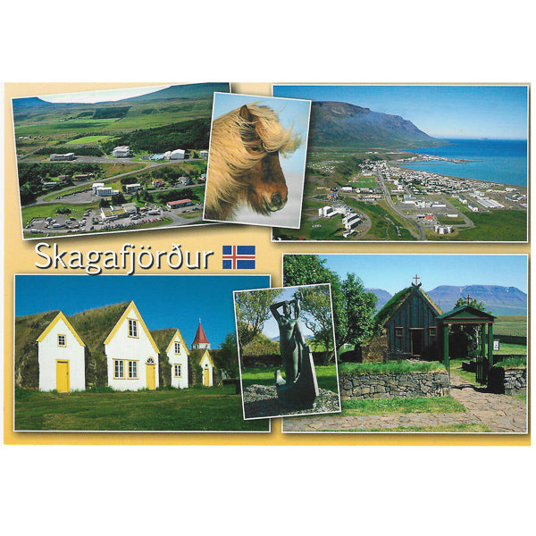 Postcard, Skagafjörður multiview