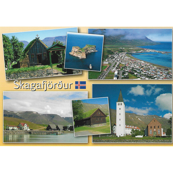 Postcard, Skagafjörður multiview