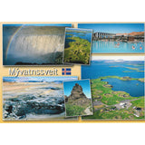 Postcard, Mývatn multiview