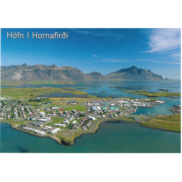 Postcard, Town of HornafjÃ¶rÃ°ur