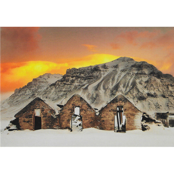 Postcard, Abandoned house in South Iceland