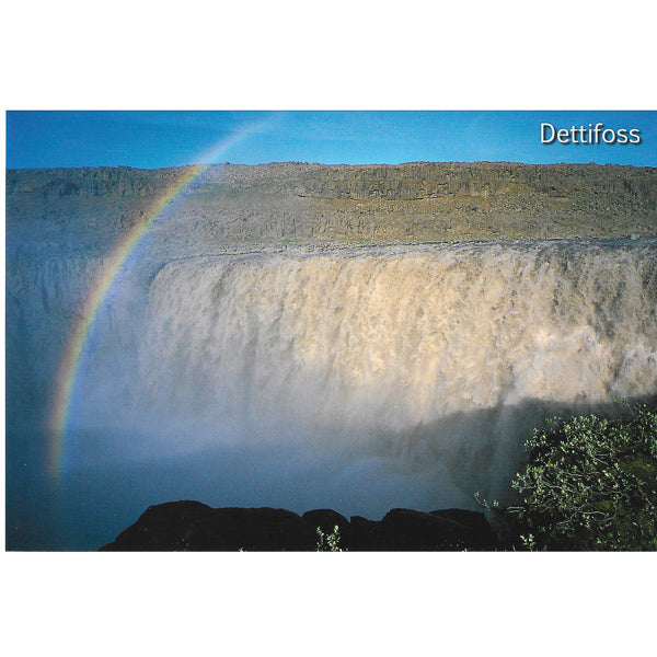 Postcard, Dettifoss waterfall II