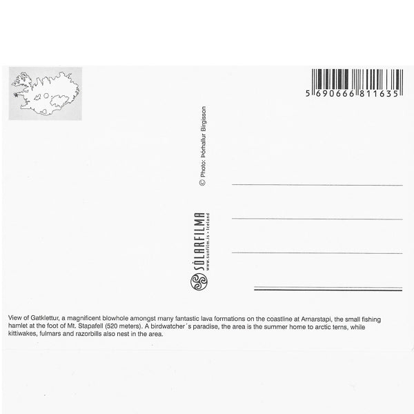 Postcard, Gatklettur