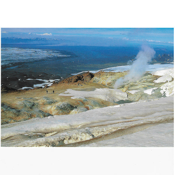 Postcard, KverkfjÃ¶ll mountains, geothermal area III