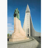 Postcard, HallgrÃ­mskirkja-Leifur