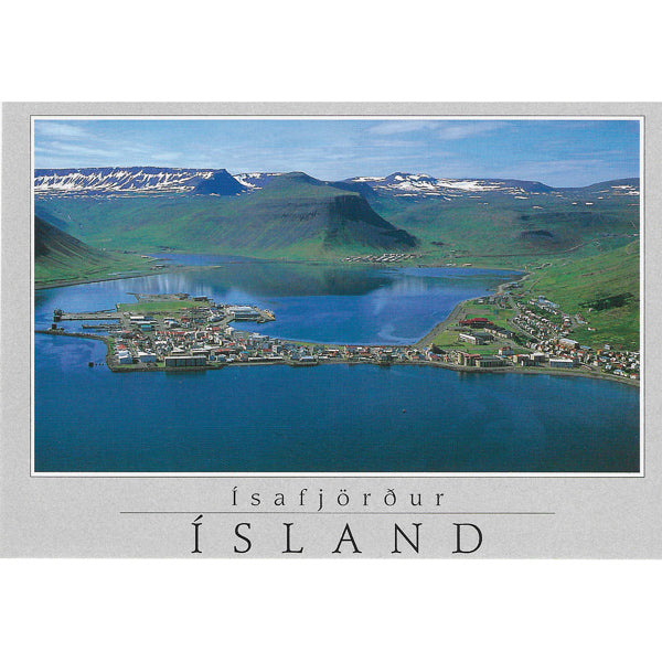 Postcard, Town of Ísafjörður