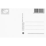 Postcard, Whale watching, cartoon drawing