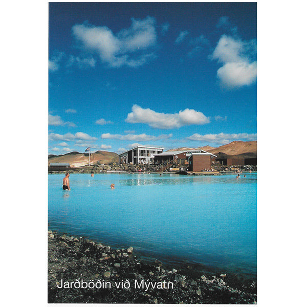Postcard, Mývatn Earthbaths