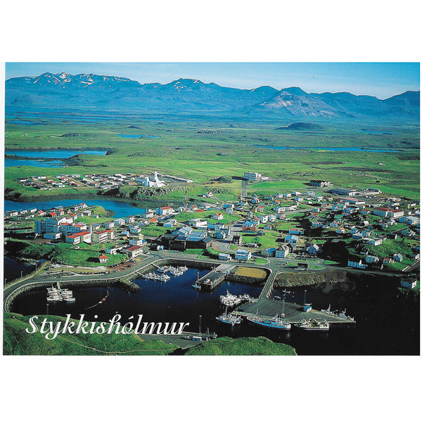 Postcard, Town of Stykkishólmur