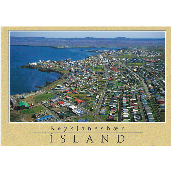 Postcard, Town of Reykjanesbær