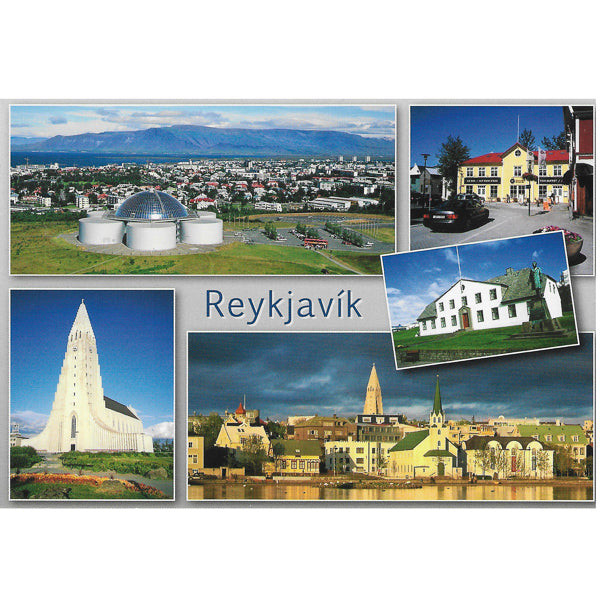 Postcard, Reykajví­k multiview
