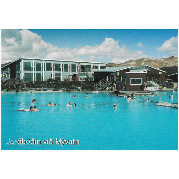 Postcard, Geothermal Baths in Mývatn