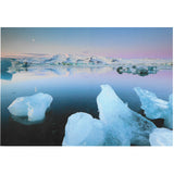 Postcard, Jökulsárlón  lagoon