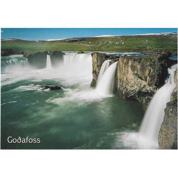 Postcard, Goðafoss